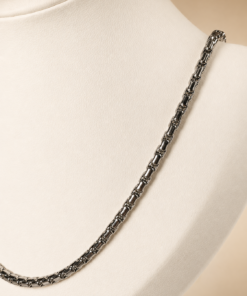 Cadena de acero quirúrgico eslabón chino de 50cm.