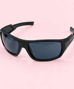 Lente de sol unisex SPORT ENVOLVENTE de diseño deportivo y formato envolvente NEGRO AGF609