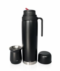 termo 1lr+mate 160ml negro