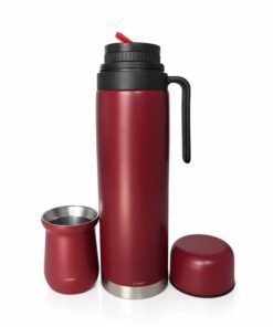 termo 1lr+mate 160ml bordo
