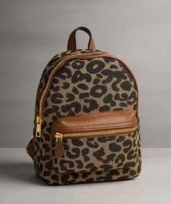 mochila animal print chica
