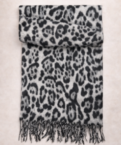 Pashmina animal print de textura suave y diseño elegante