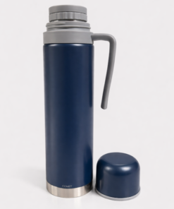 Termo 750ml con manija y pico cebador azul