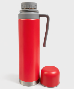 Termo 750ml con manija y pico cebador rojo