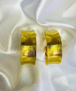 Caravanas aros anchos bijou