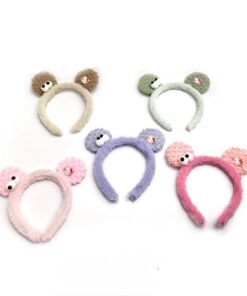 tiara peluche orejas varios colores