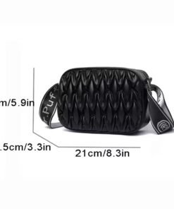 morral puffy con medidas