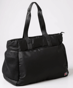 Bolso puffer singapur negro liso