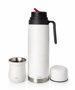 termo 1lr+mate 160ml blanco