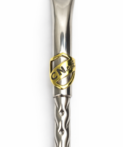 Bombilla picoloro alpaca con aplique bronce cnf