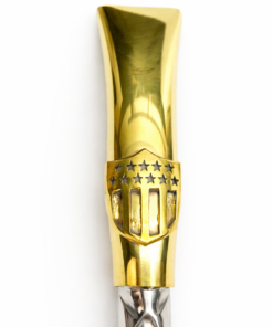 bombilla picoloro alpaca boquilla de bronce con aplique cap