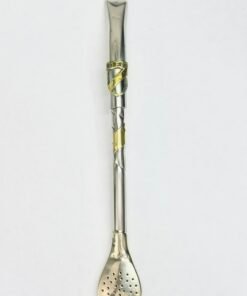 bombilla picoloro alpaca con aplique bronce danubio