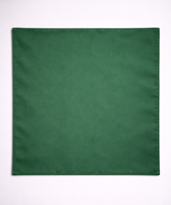 Pañuelo de seda cuadrado 70x70 cm liso color verde