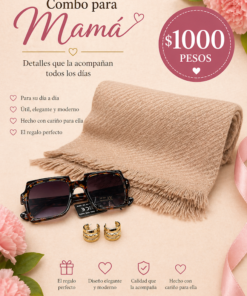 Combo Mamá $1000  #1 – Lentes + Pashmina + Aros