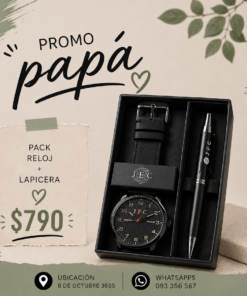 Pack día del padre reloj+ lapicera